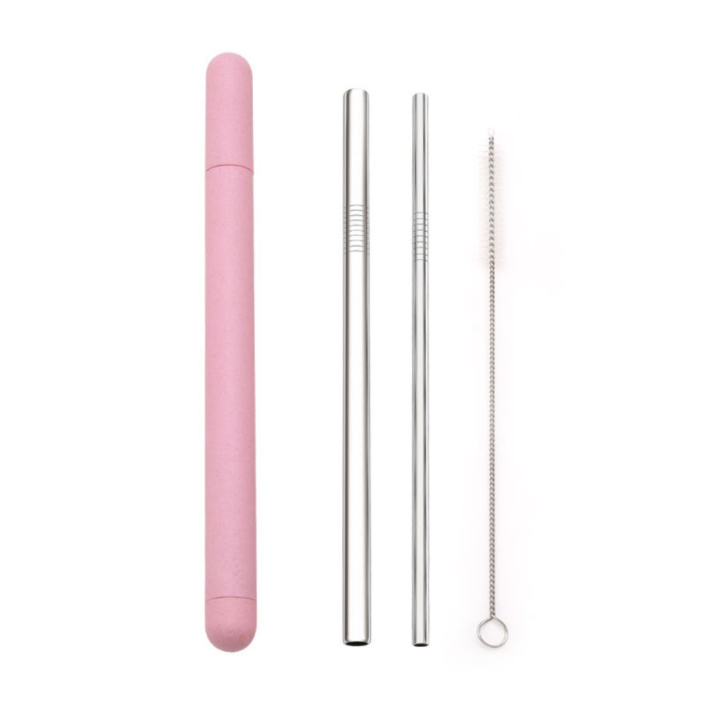 Metal Straws + Case - Grafton Collection