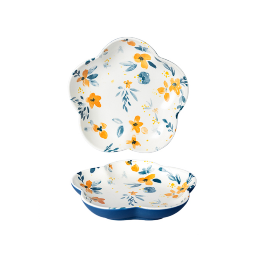 Flower-Patterned Dinnerware - Grafton Collection