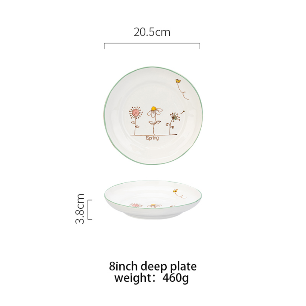 Japanese Flower Ceramic Tableware - Grafton Collection