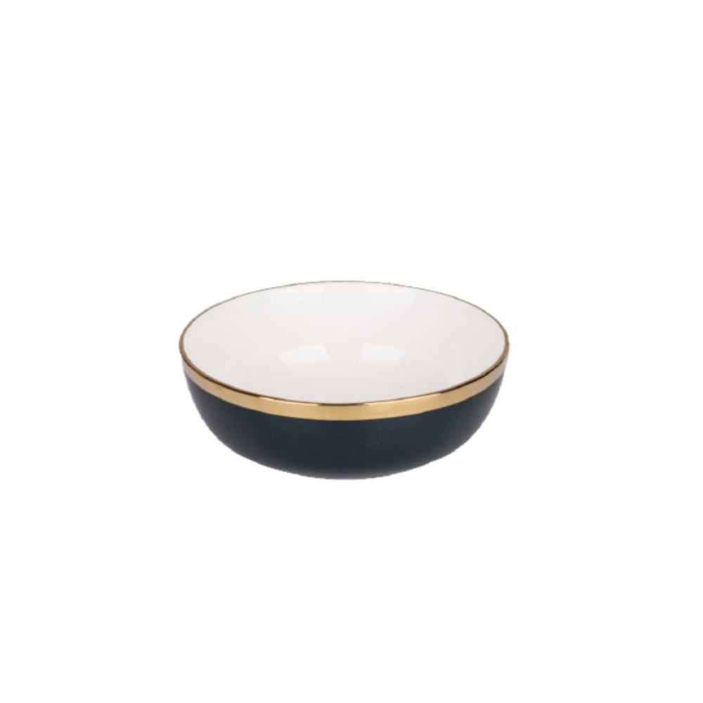 Blue & Gold Ceramic Dinnerware - Grafton Collection