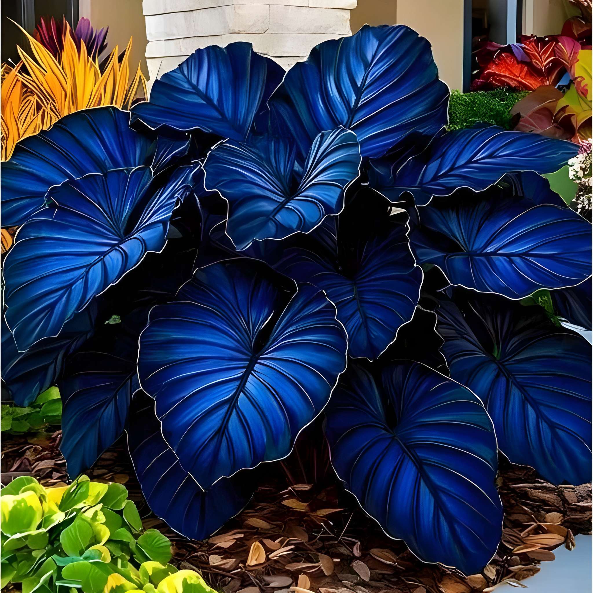 1000 Pieces Tropical Caladium Hosta Plant Seeds 