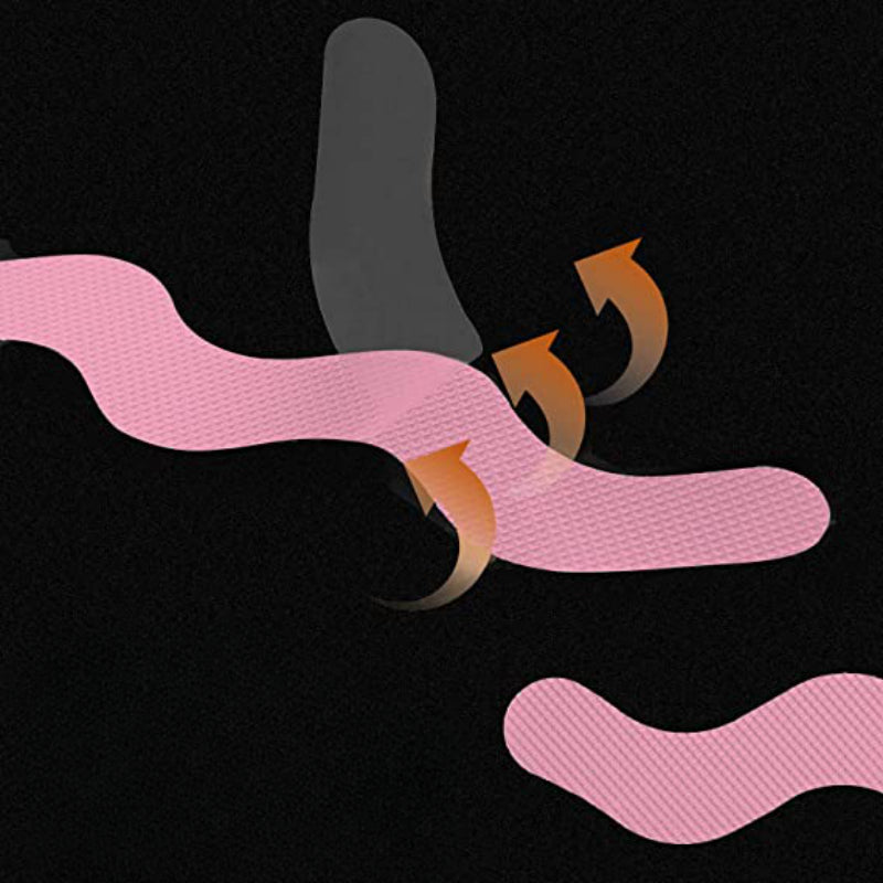 Patented Anti Slip Shower Stickers-Safety Bathtub Strips Adhesive Decals with Premium Scraper for  Bath Tub Shower Stairs Ladders Boats - Grafton Collection