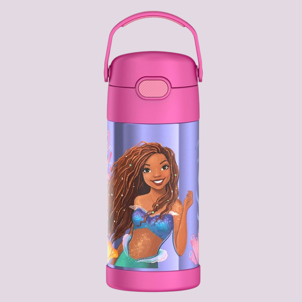Kids Stainless Steel Vacuum Insulated Water Bottle with Straw