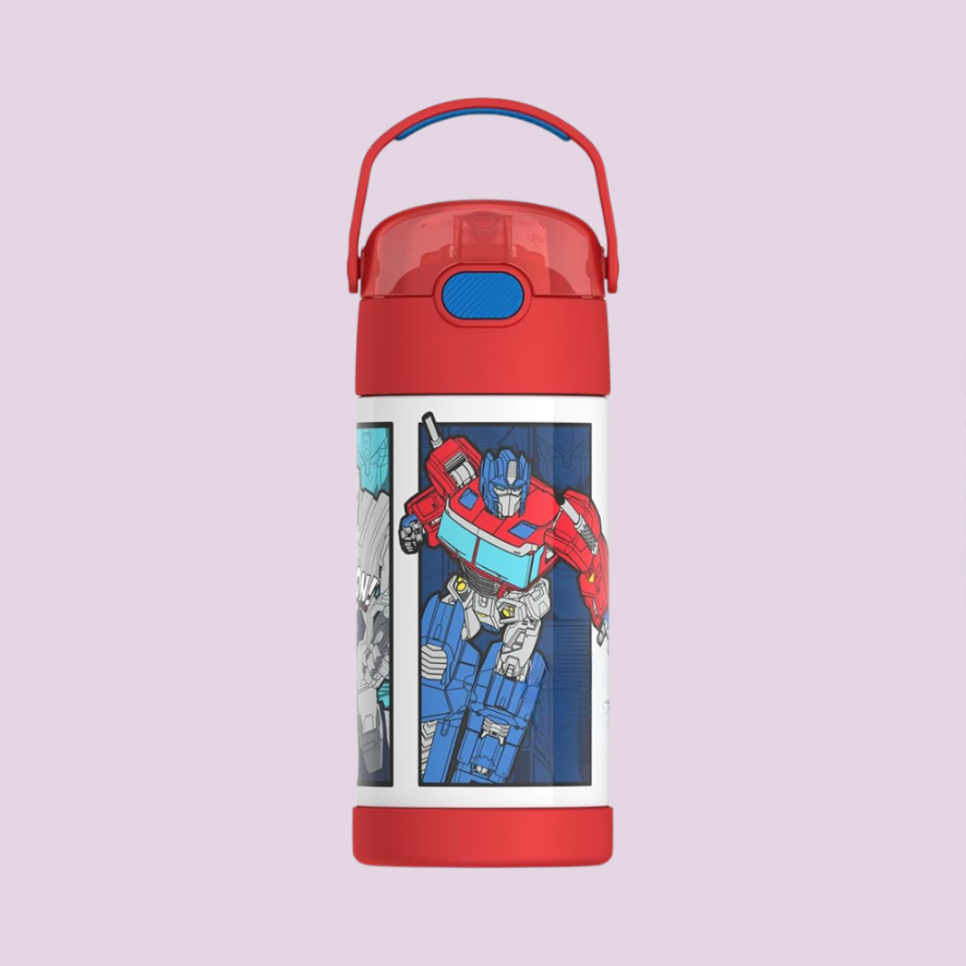 Kids Stainless Steel Vacuum Insulated Water Bottle with Straw