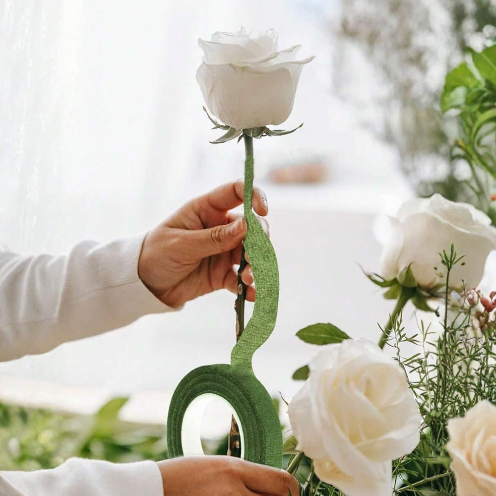 Floral Craft Tapes For Bouquet Stem Wrapping And Design Projects