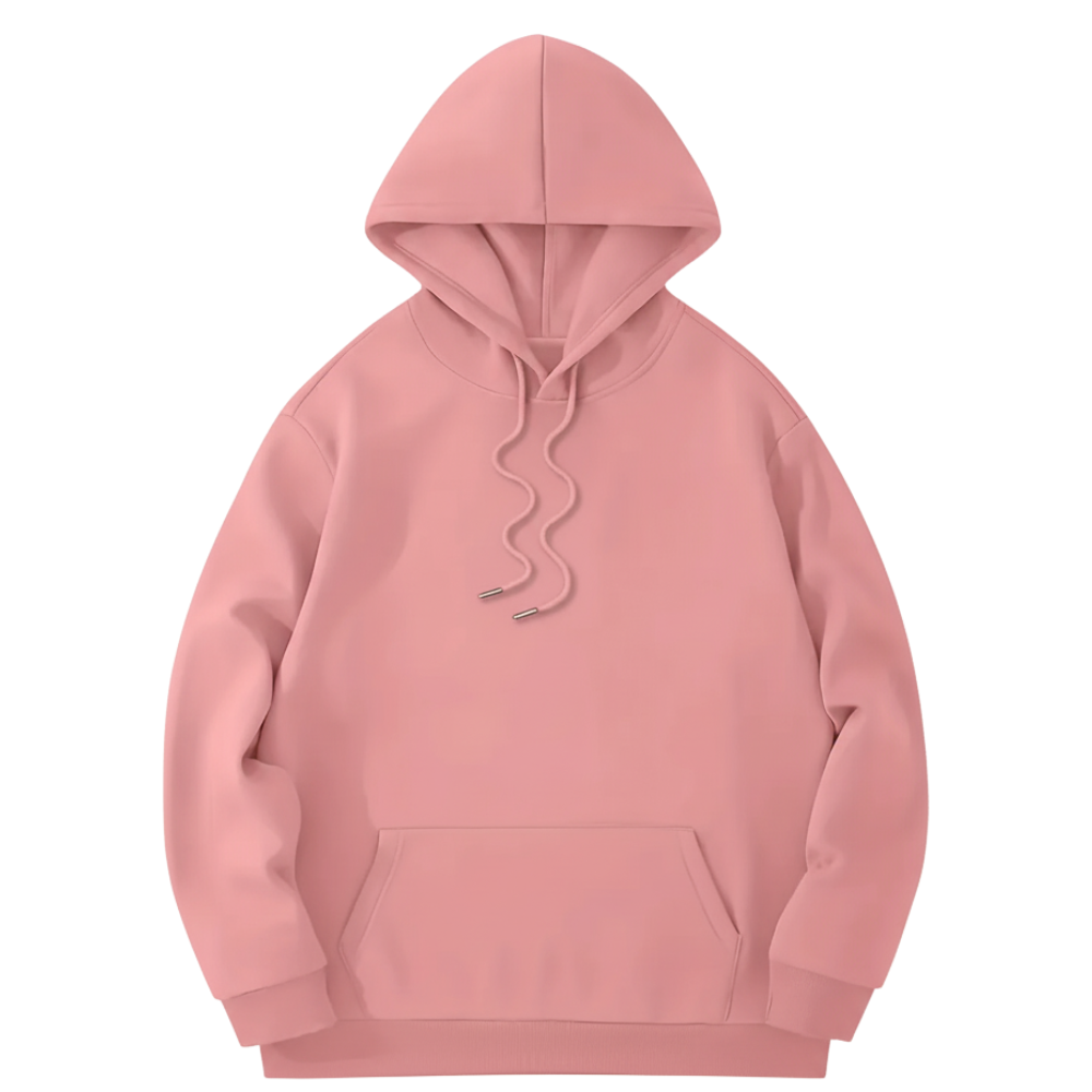 Casual Hoodie With Geometric Print