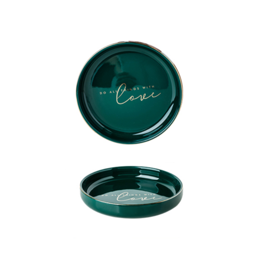 Green Christmas-Themed Dinnerware - Grafton Collection