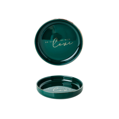 Green Christmas-Themed Dinnerware - Grafton Collection