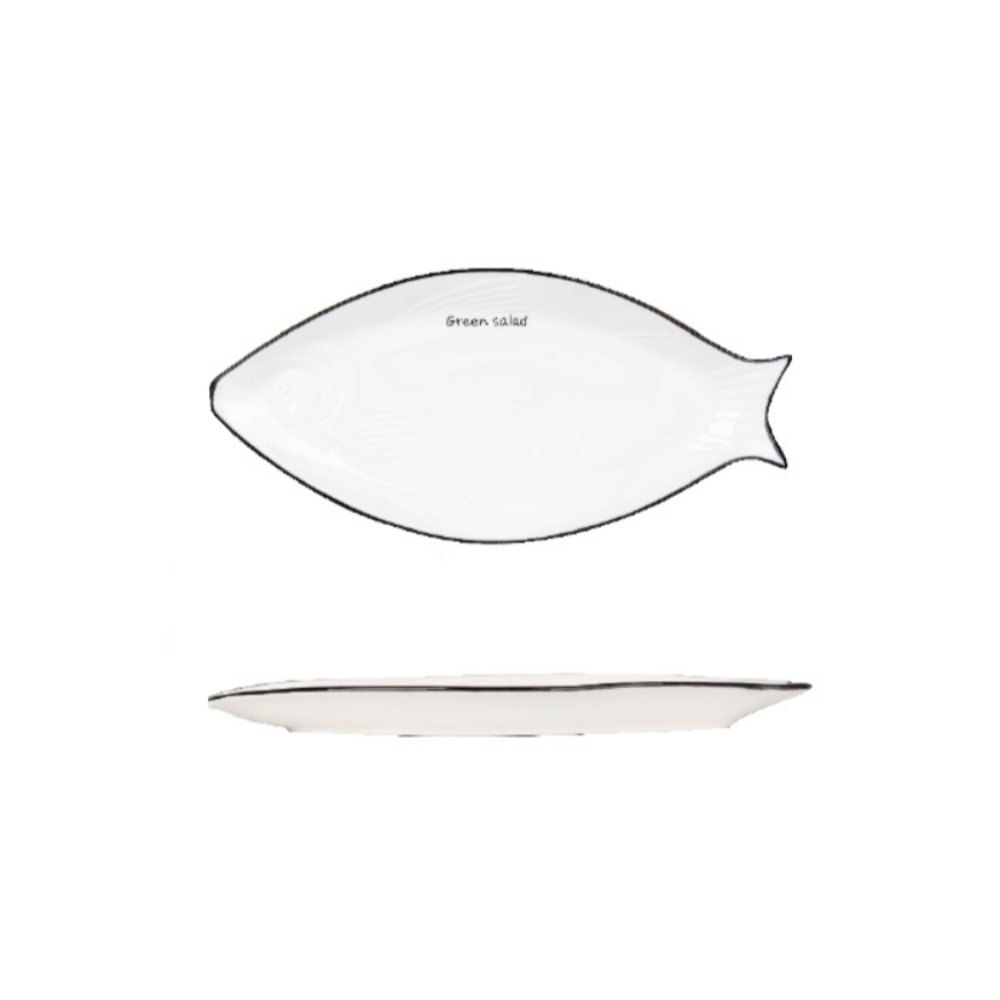 White Ceramic Dinnerware - Grafton Collection