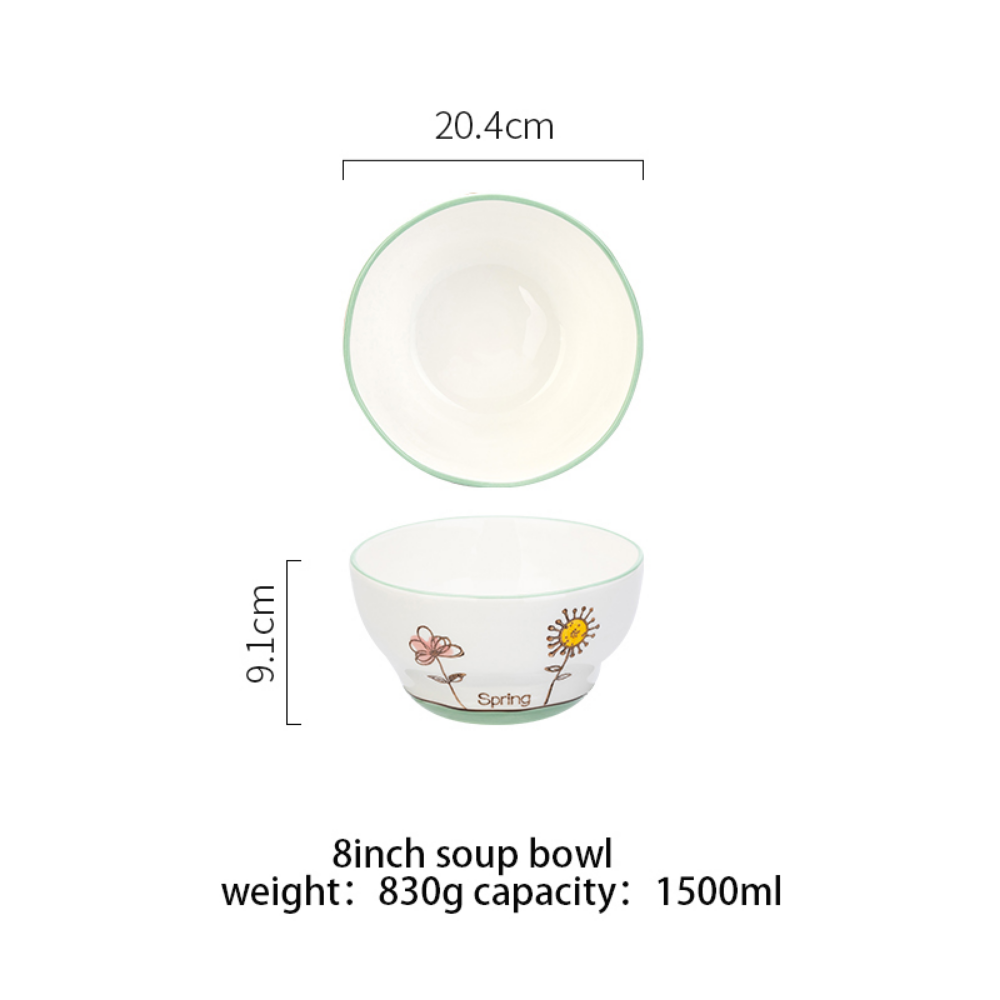 Japanese Flower Ceramic Tableware - Grafton Collection