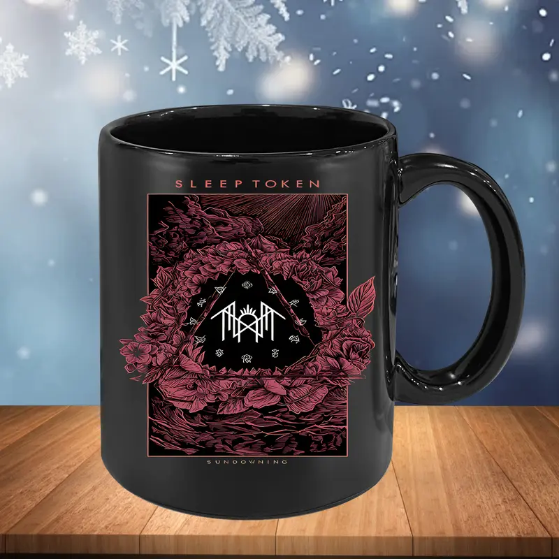 15oz Sleep Token Sundowning Ceramic Coffee Christmas Mug