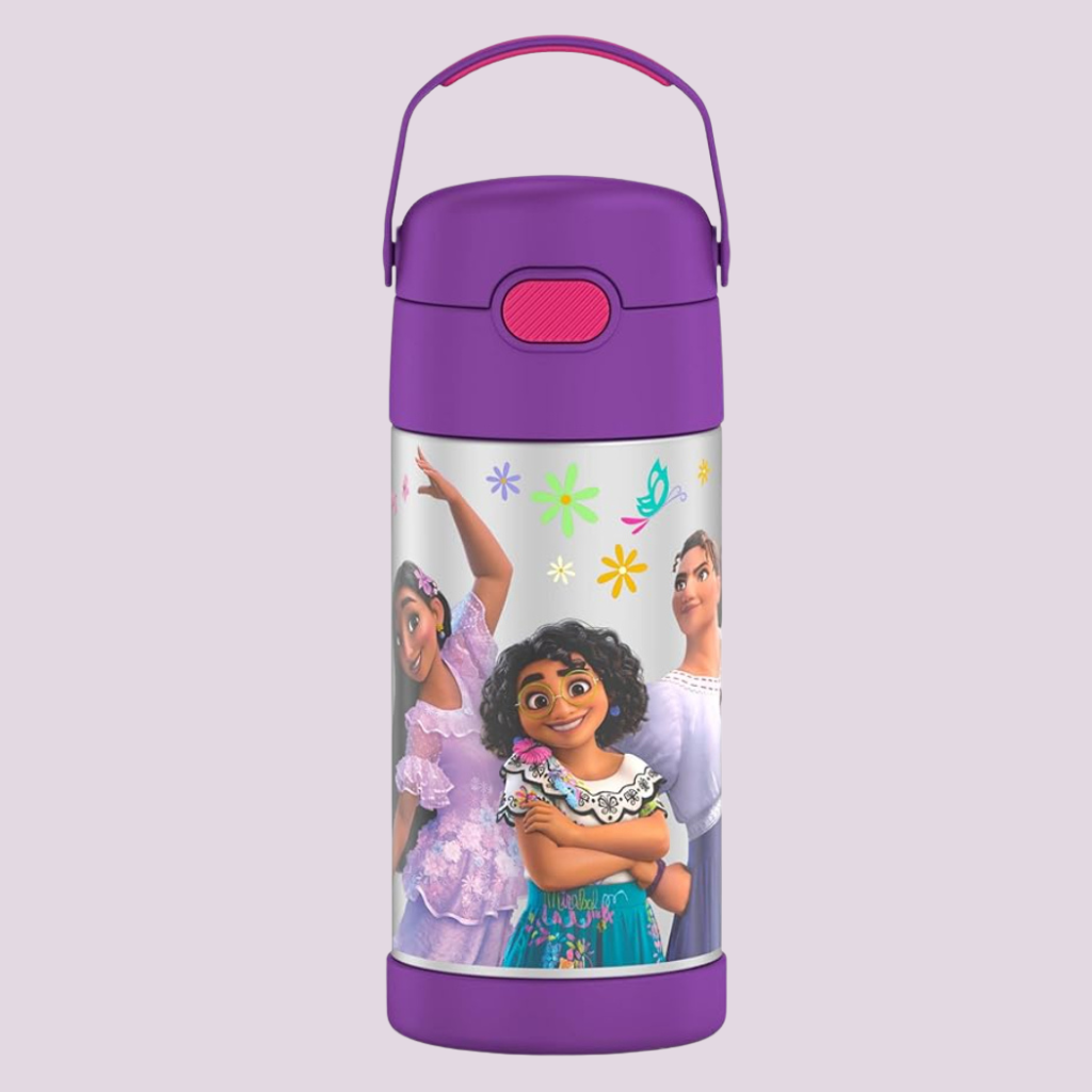 Kids Stainless Steel Vacuum Insulated Water Bottle with Straw