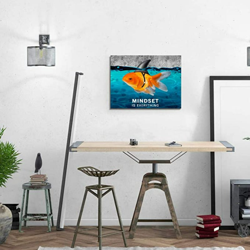 Positive Motivational Quotes Printed Wall Art - Grafton Collection