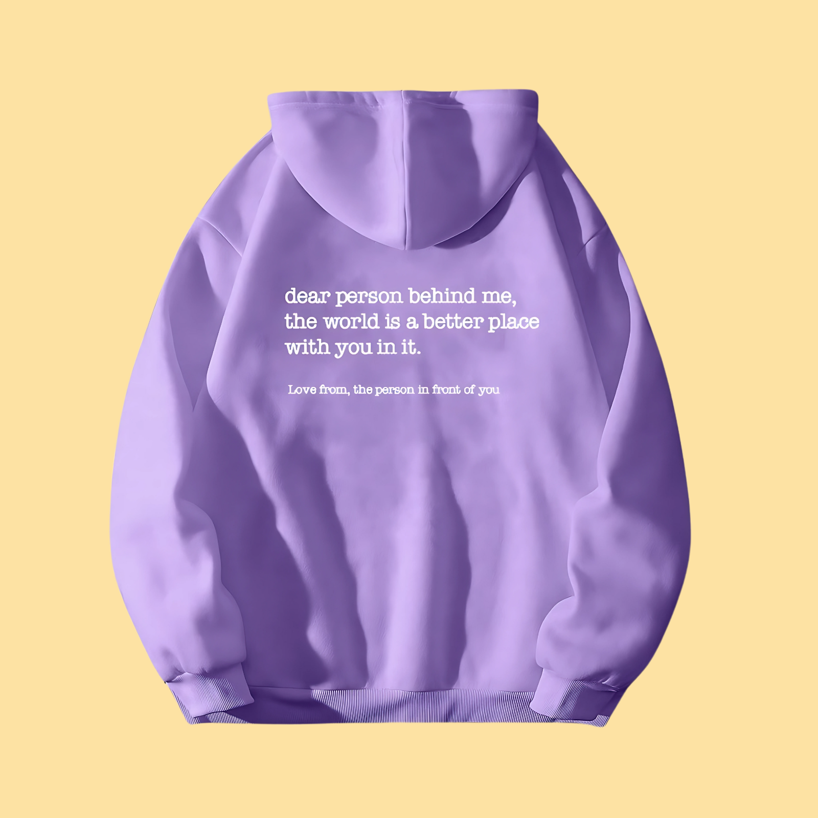 Dear Person Behind Me Hoodie