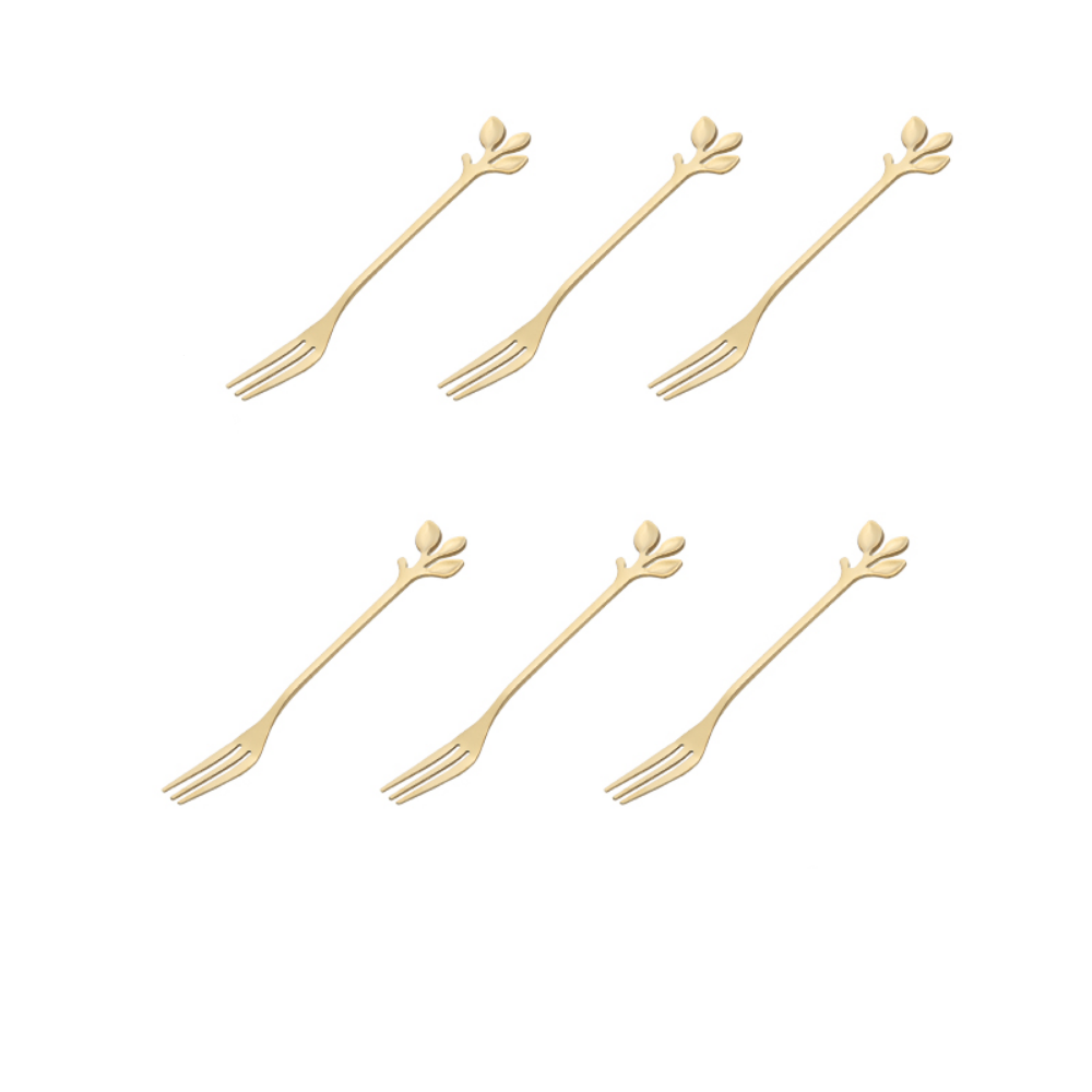 6 Piece Leaf Cutlery Set - Grafton Collection