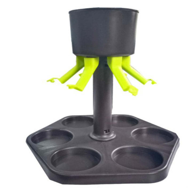 6 Shot Glass Dispenser And Holder - Grafton Collection