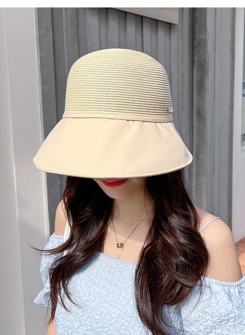 Women's Large Brim Sunscreen Hat - Grafton Collection
