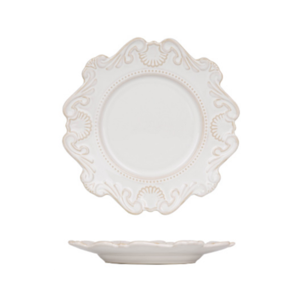 European Style Ceramic Dinner Plates - Grafton Collection
