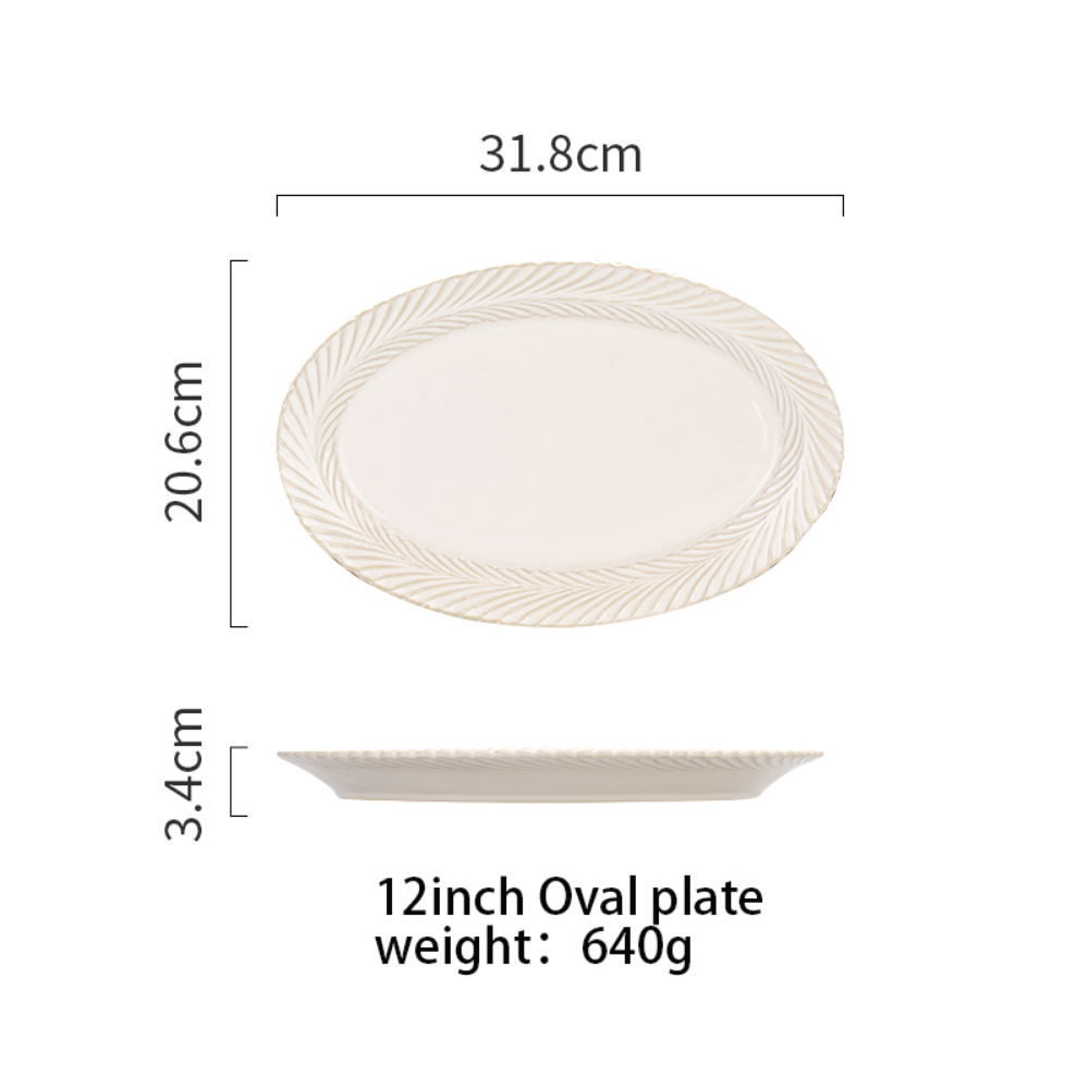 White Japanese Retro-Style Dinnerware Set - Grafton Collection