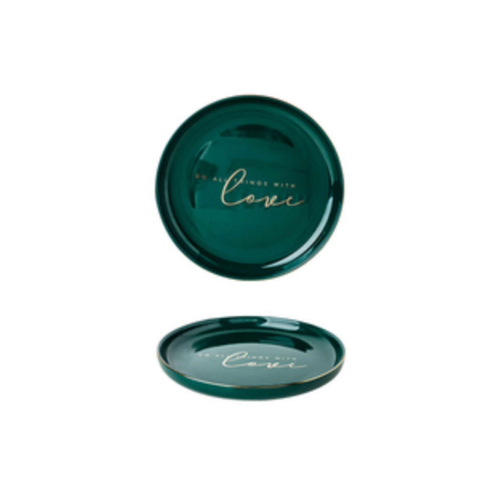 Green Christmas-Themed Dinnerware - Grafton Collection