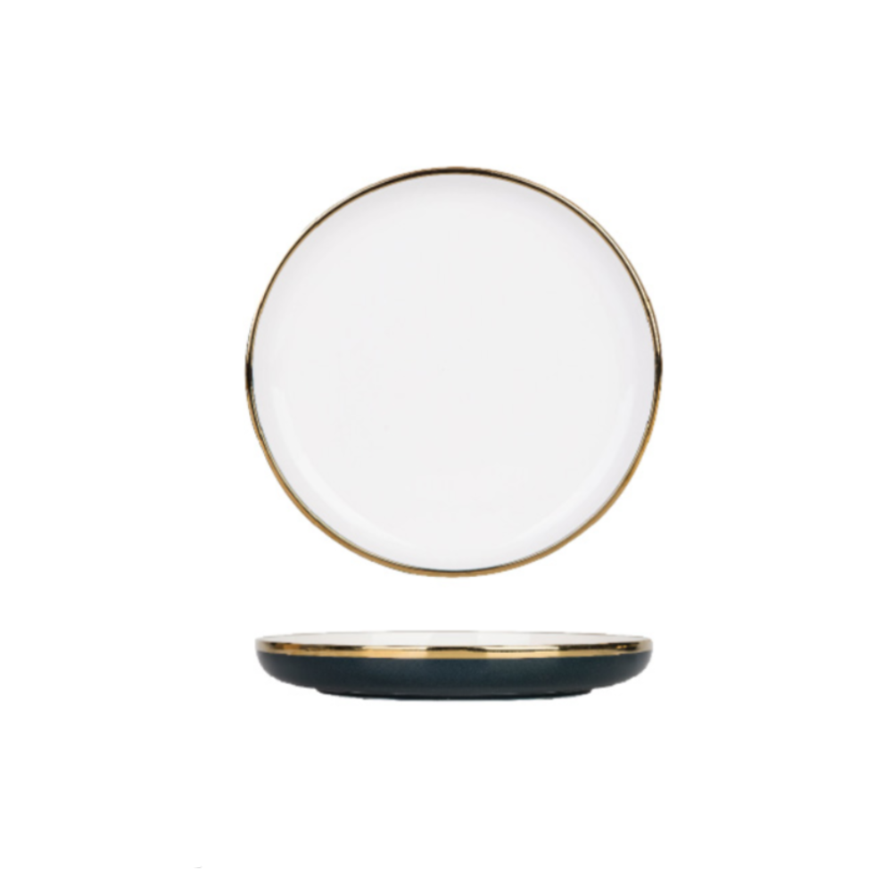 Blue & Gold Ceramic Dinnerware - Grafton Collection