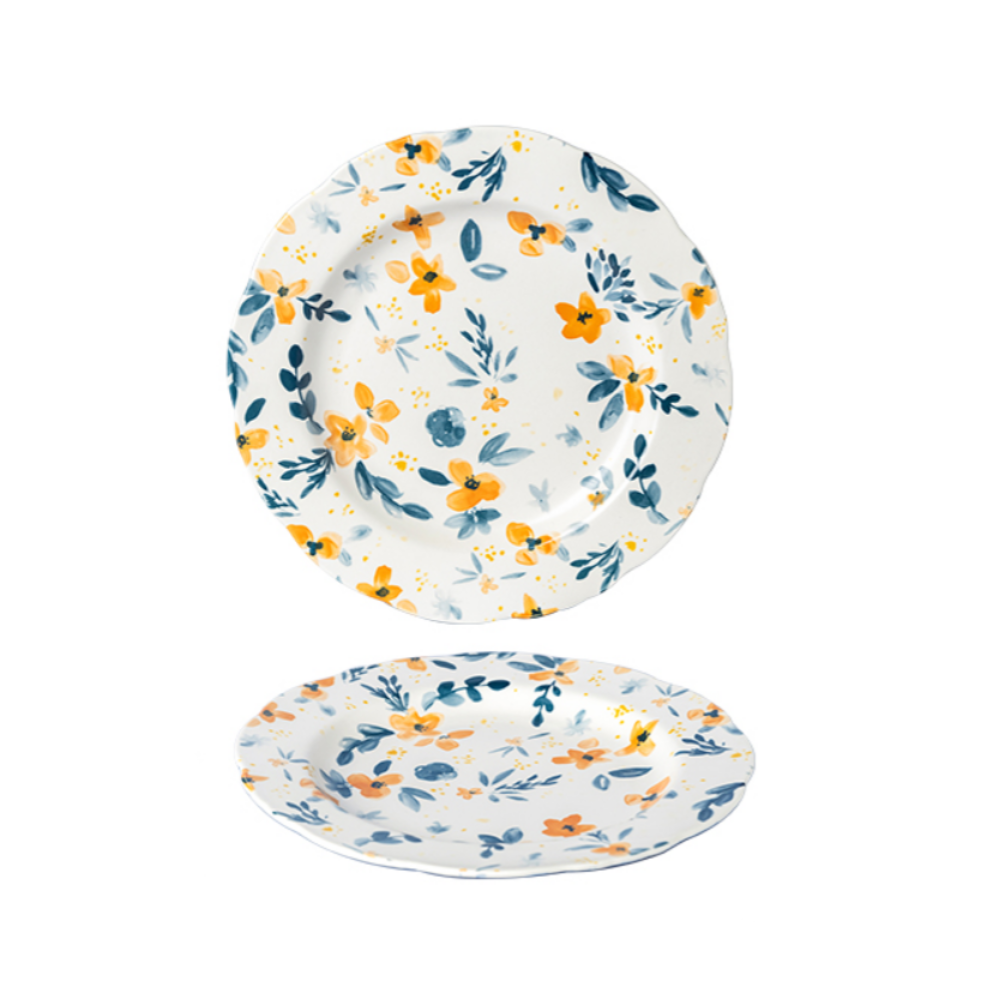 Flower-Patterned Dinnerware - Grafton Collection