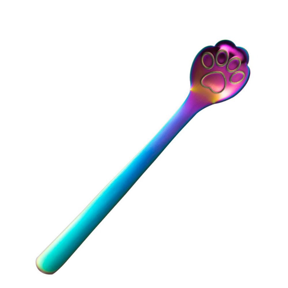 Unique Stainless Steel Pet Paw Stirring Spoon - Grafton Collection
