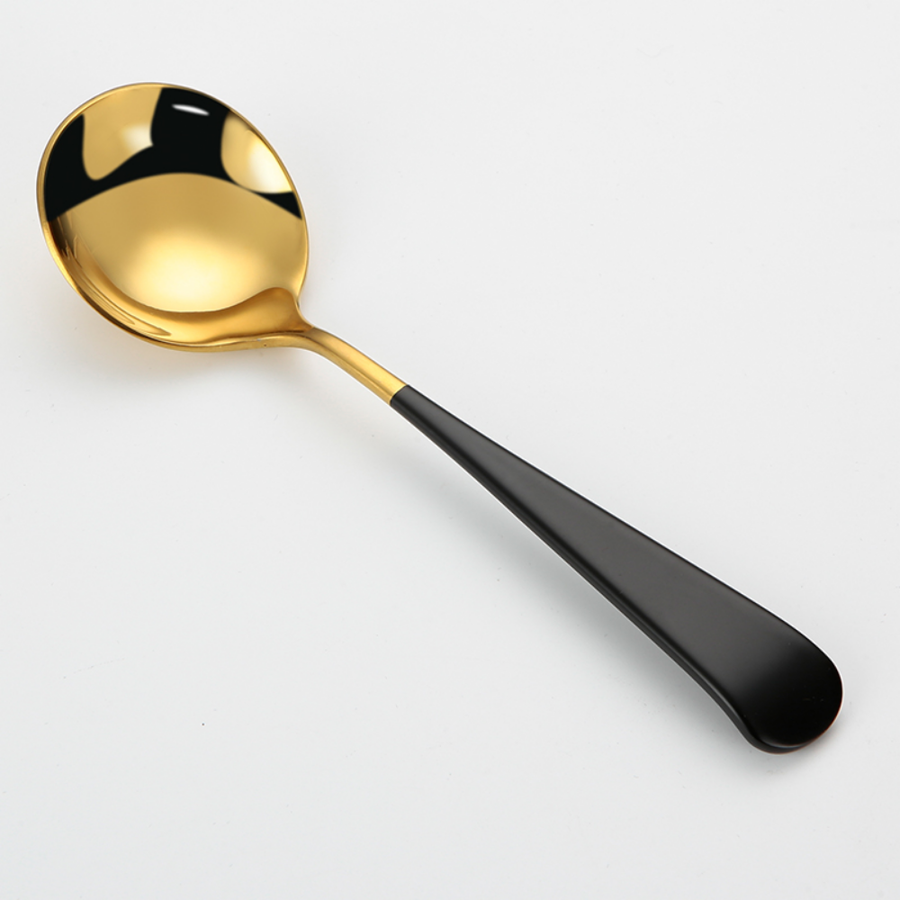 Colorful Stainless Steel Round Tea Spoon - Grafton Collection