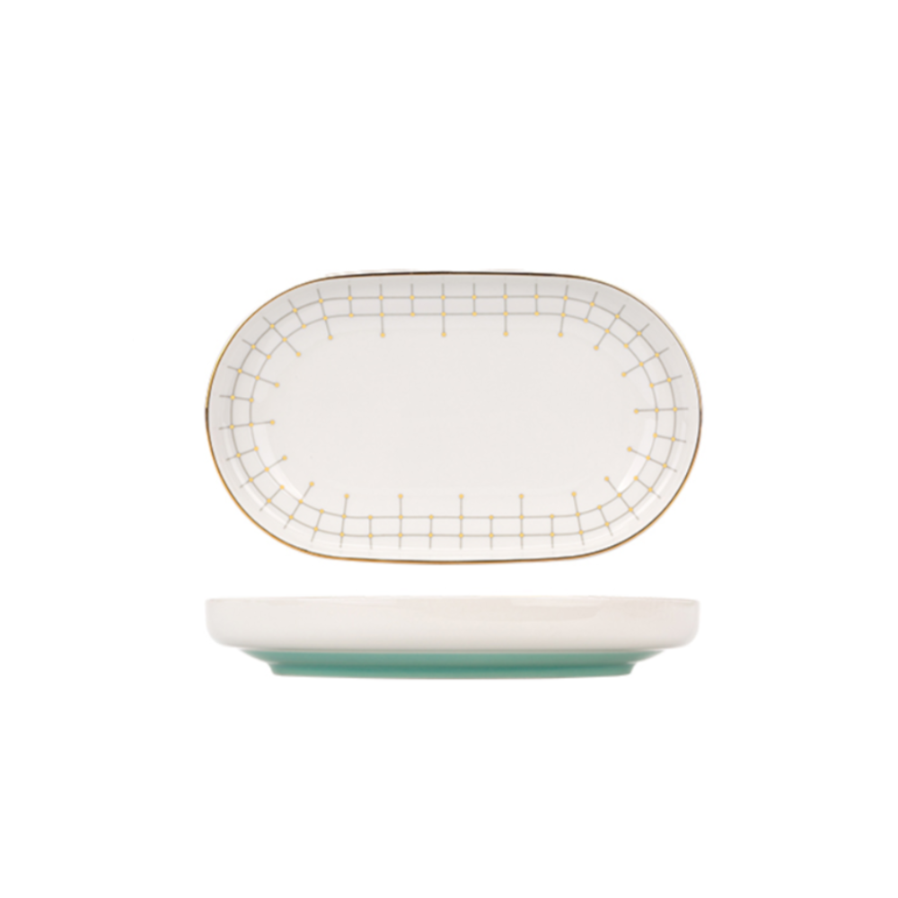 Tiffany Blue Ceramic Dinnerware - Grafton Collection