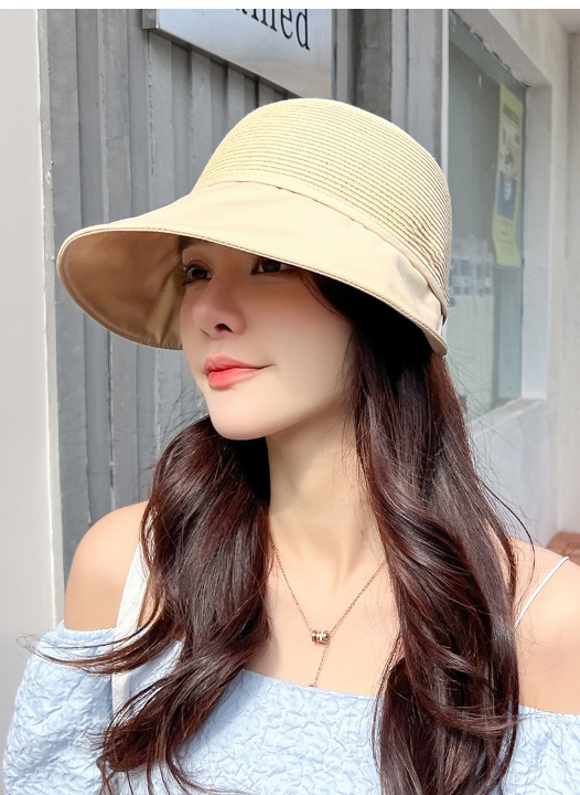 Women's Large Brim Sunscreen Hat - Grafton Collection