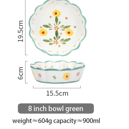 Flower Noodle Salad Bowl - Grafton Collection