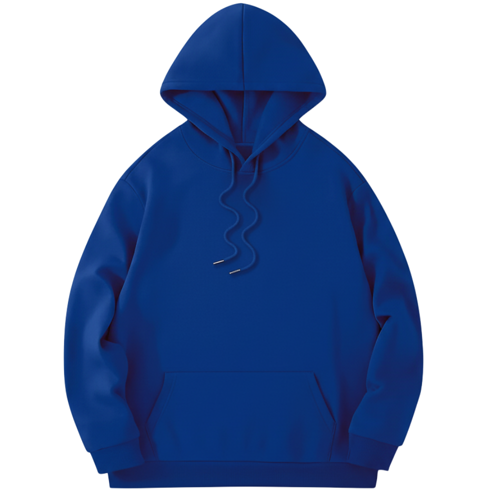 Casual Hoodie With Geometric Print