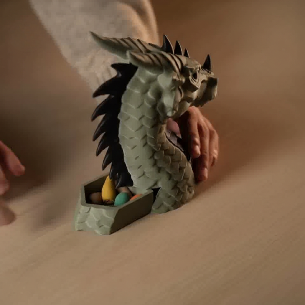 Shadow Flame Dragon Backflow Incense Holder