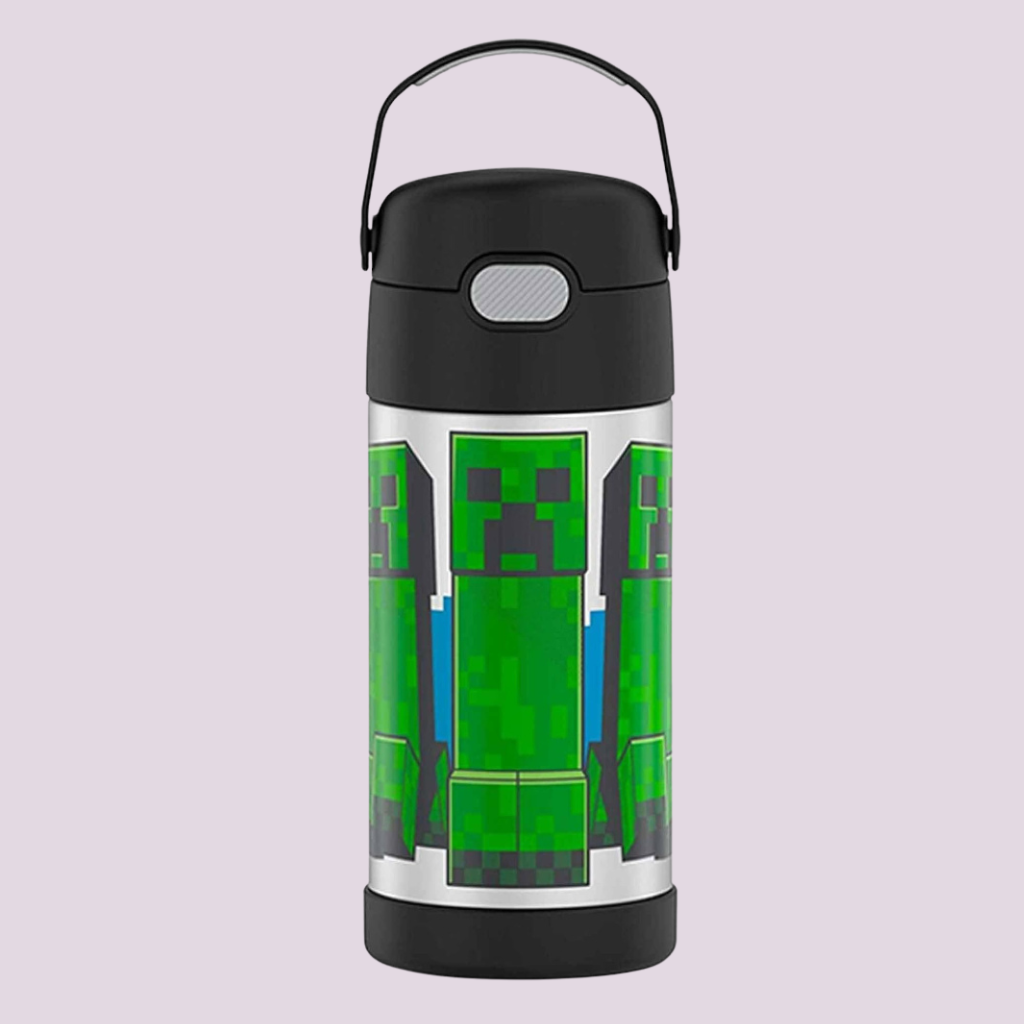Kids Stainless Steel Vacuum Insulated Water Bottle with Straw
