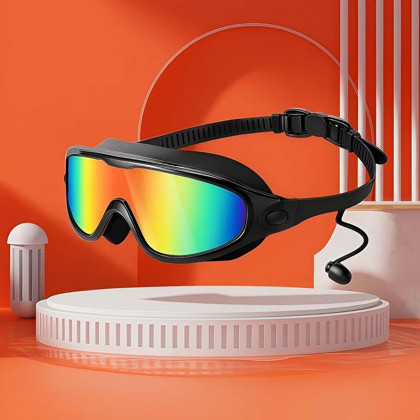 Waterproof Adjustable Swim Goggles For Summer