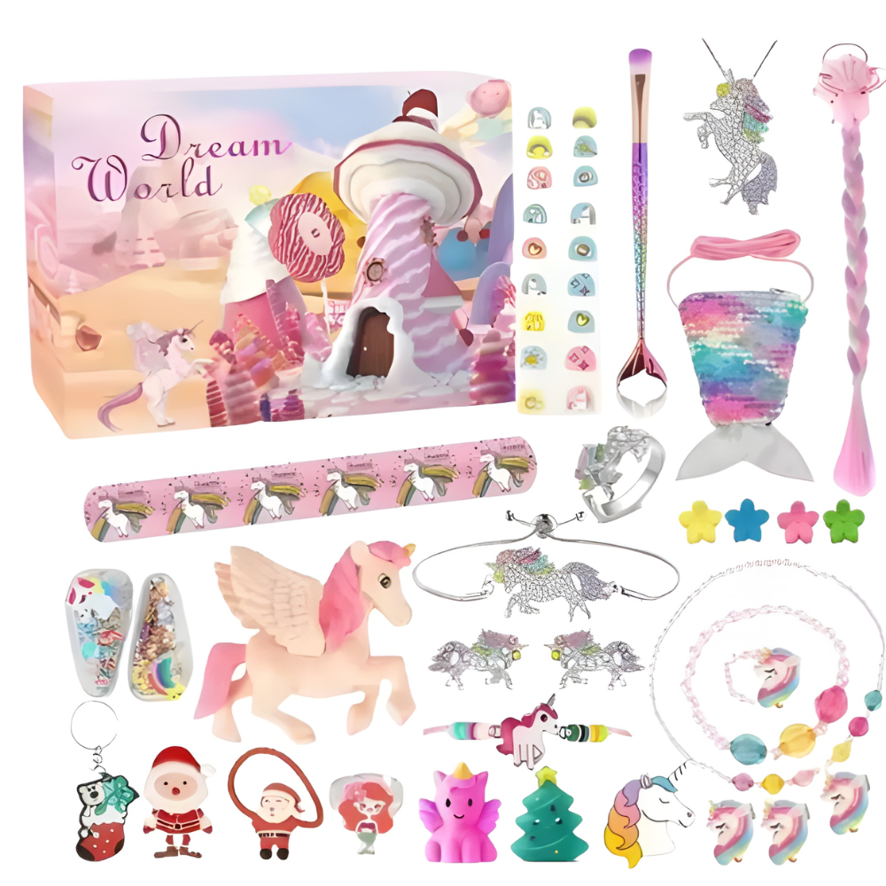 Princess Dress Up Christmas Countdown Advent Calendar Set
