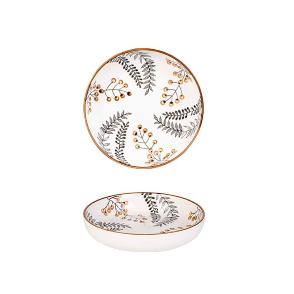 Hand Painted Leaf Dishes - Grafton Collection