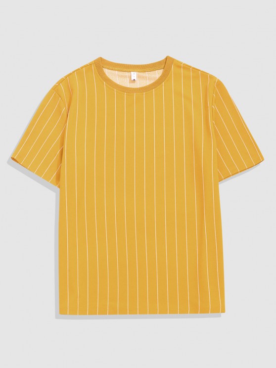 Stripe T Shirt And Shorts Two Piece Set - Grafton Collection