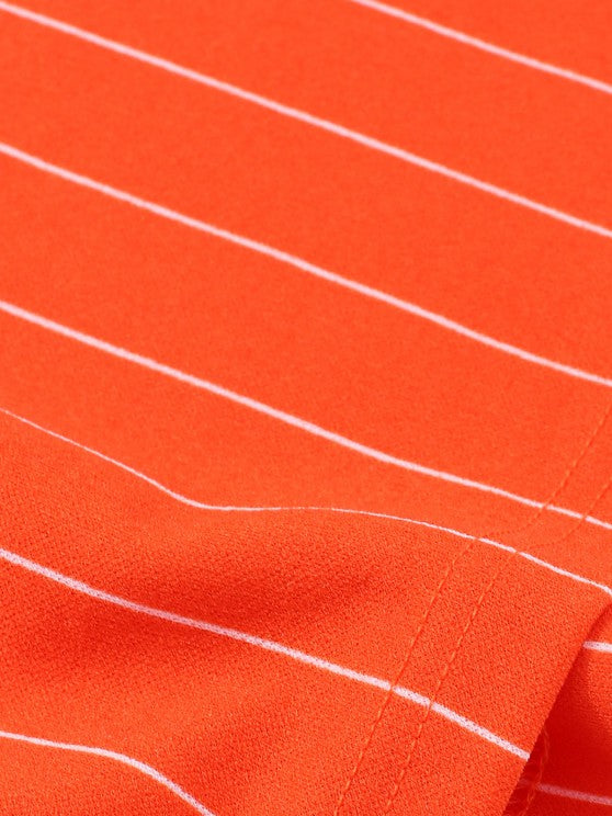 Stripe T Shirt And Shorts Two Piece Set - Grafton Collection