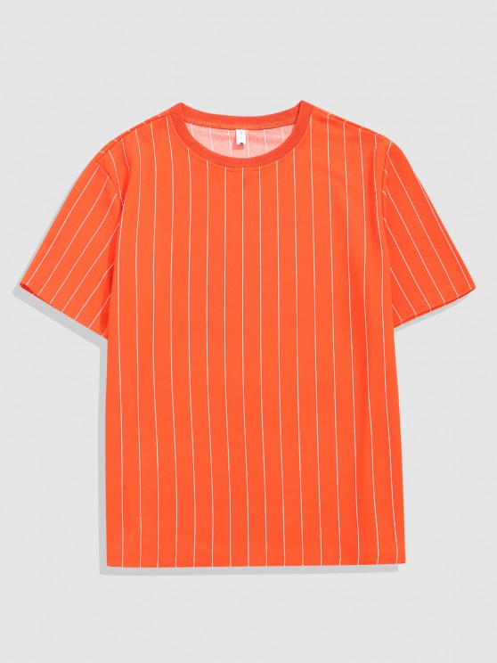 Stripe T Shirt And Shorts Two Piece Set - Grafton Collection