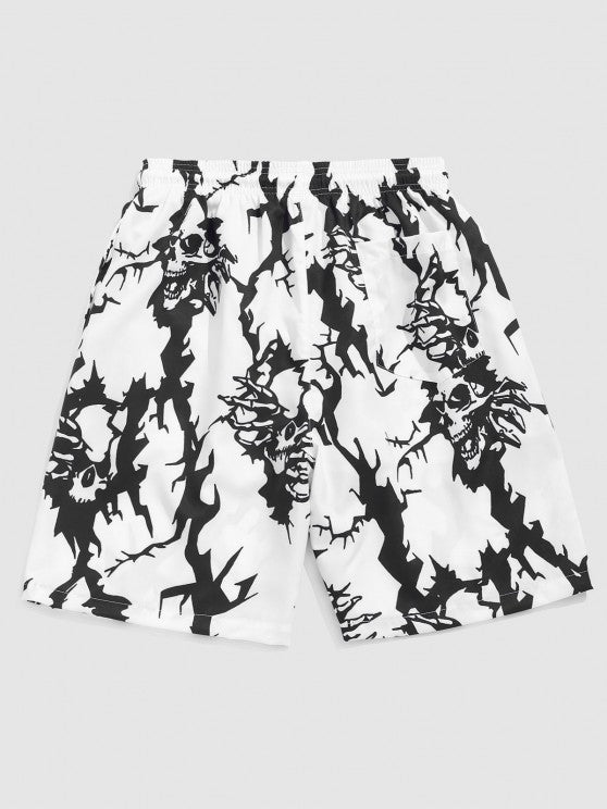 Printed Shirt And Shorts - Grafton Collection