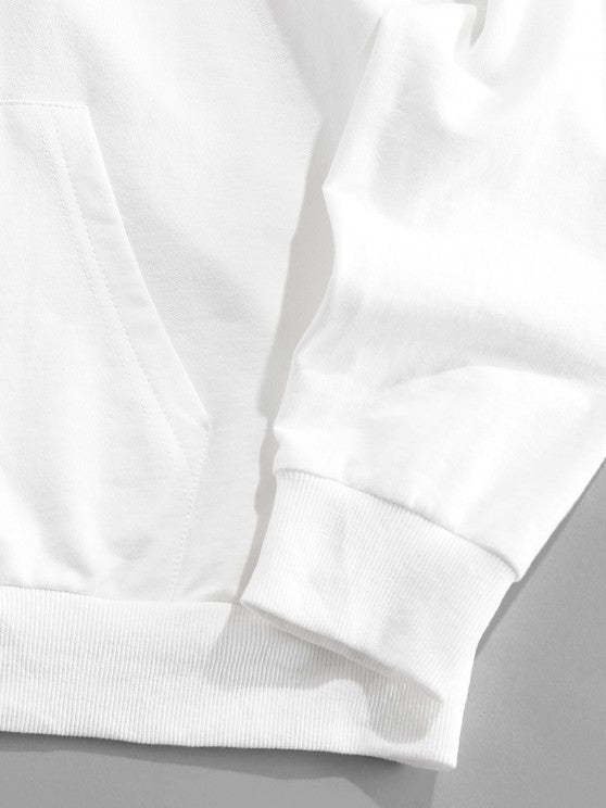 Front Pocket Contrast Hoodie And Pants - Grafton Collection