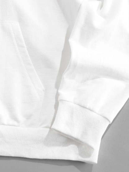 Front Pocket Contrast Hoodie And Pants - Grafton Collection