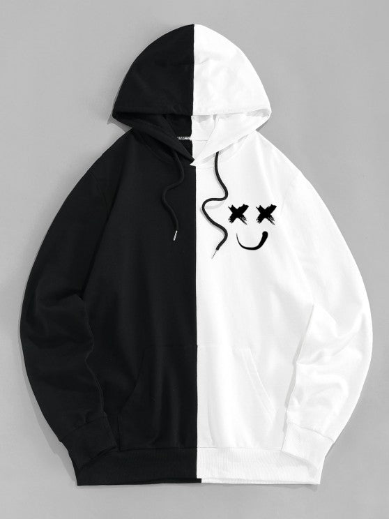 Front Pocket Contrast Hoodie And Pants - Grafton Collection