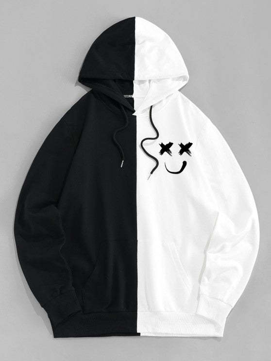 Front Pocket Contrast Hoodie And Pants - Grafton Collection