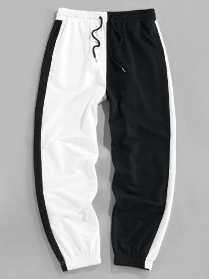 Front Pocket Contrast Hoodie And Pants - Grafton Collection