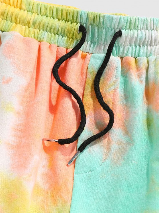 Cartoon Embroidered Hoodie And Shorts - Grafton Collection