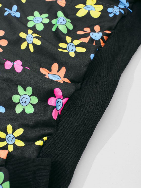 Flower Hoodie And Pants Set - Grafton Collection