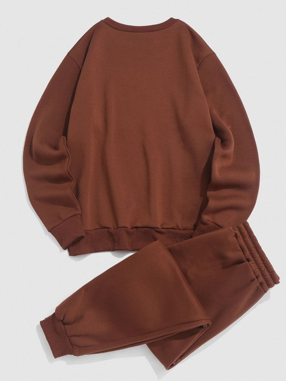 Los Angeles Printed Sweatshirt And Sweatpants - Grafton Collection