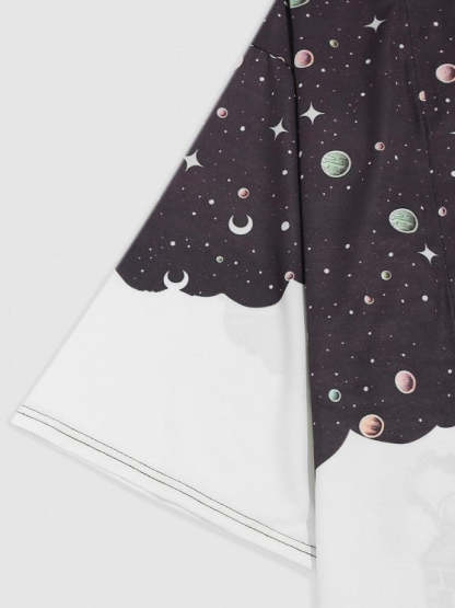 Galaxy Astronaut Shirt And Baggy Pants - Grafton Collection